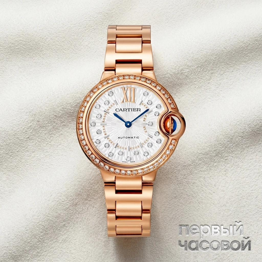 Купить элитные часы Cartier BALLON BLEU DE CARTIER WATCH  33 MM AUTOMATIC  WJBB0082: в наличии в Москве!