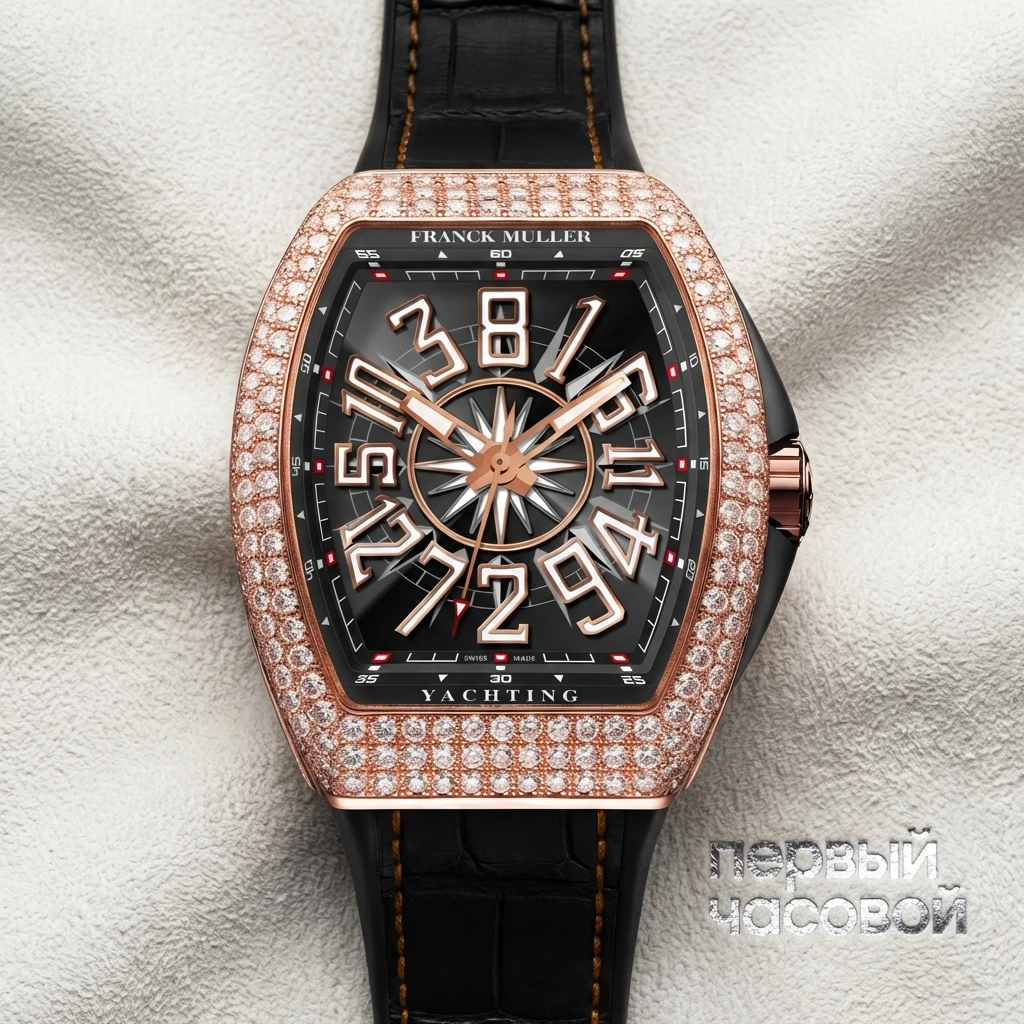 Купить элитные часы Franck Muller Vanguard Crazy Hours Yachting V 45 CH YACHT D (NR): в наличии в Москве!