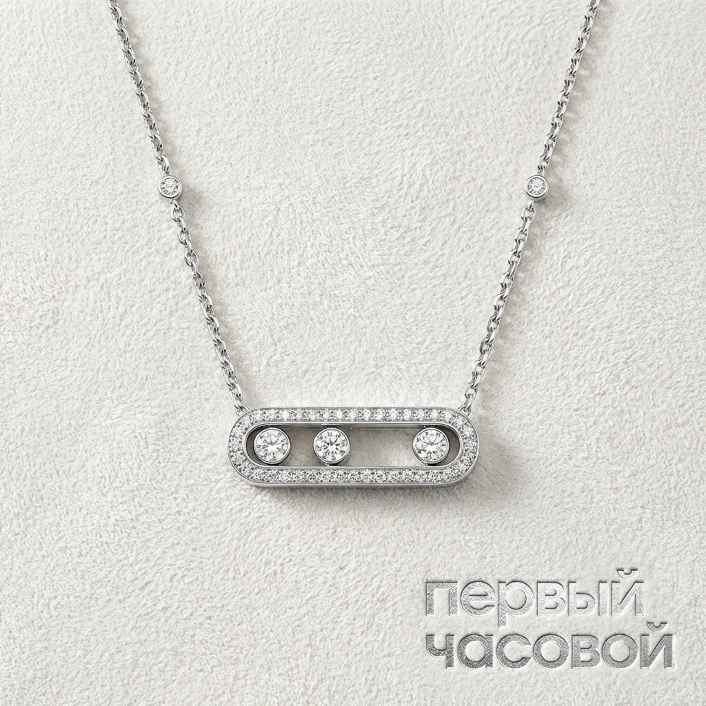 Купить украшение Messika Move Necklace Move diamond necklace 3997: в наличии в Москве!