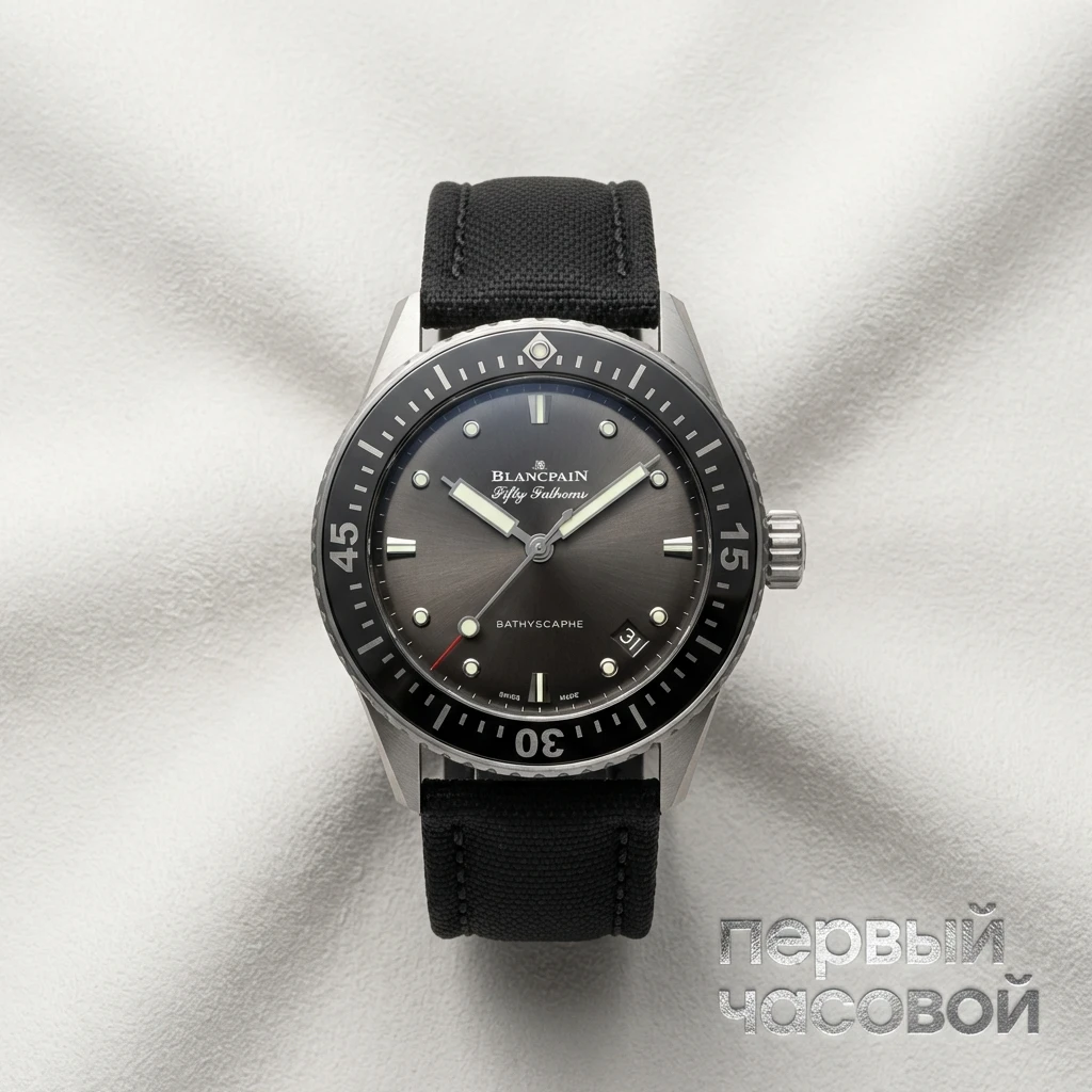 Купить элитные часы Blancpain Fifty Fathoms Bathyscaphe 5100B 1110 NABA: в наличии в Москве!