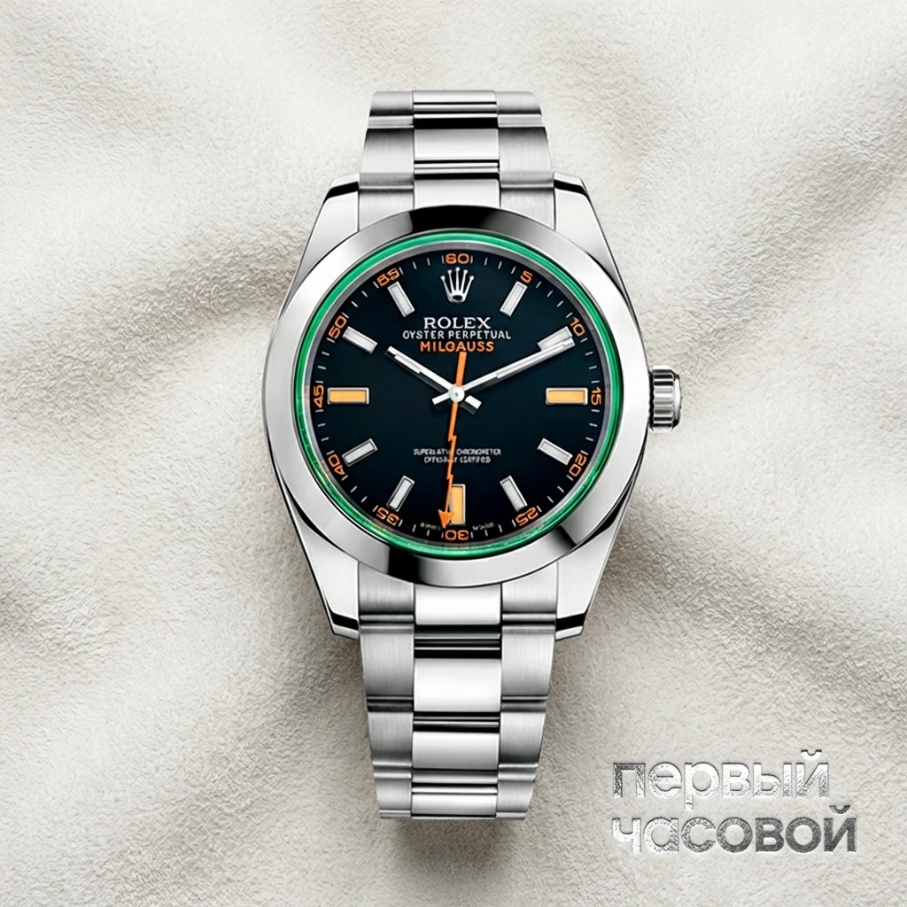 Купить элитные часы Rolex Milgaus 116400GV: в наличии в Москве!