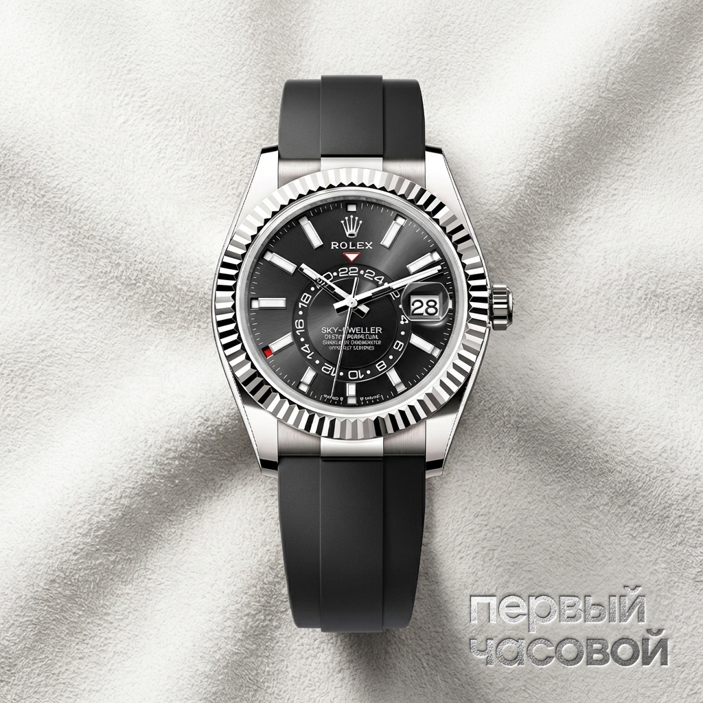 Rolex Sky-Dweller White Gold Oysterflex