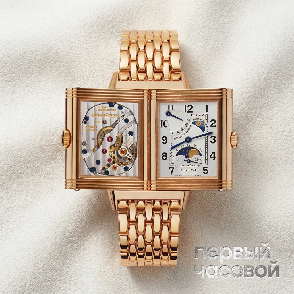 Купить элитные часы Jaeger-LeCoultre Reverso Sun Moon 275.21.20: в наличии в Москве!