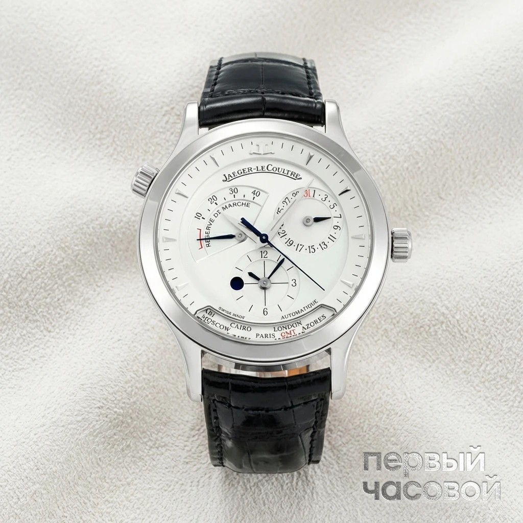 Купить элитные часы Jaeger-LeCoultre Master Control Geographic 142.8.92: в наличии в Москве!