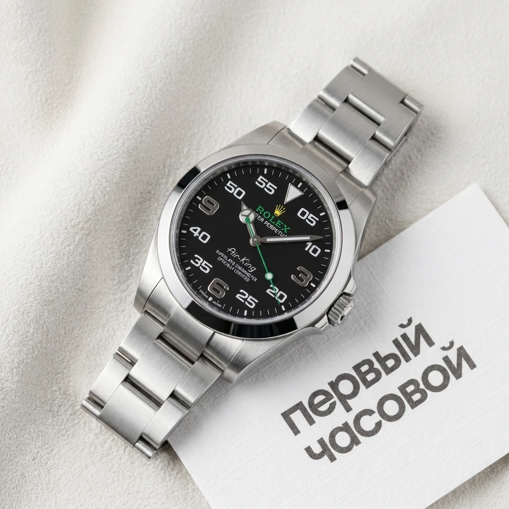 Купить элитные часы Rolex Oyster Perpetual Air King  126900: в наличии в Москве!