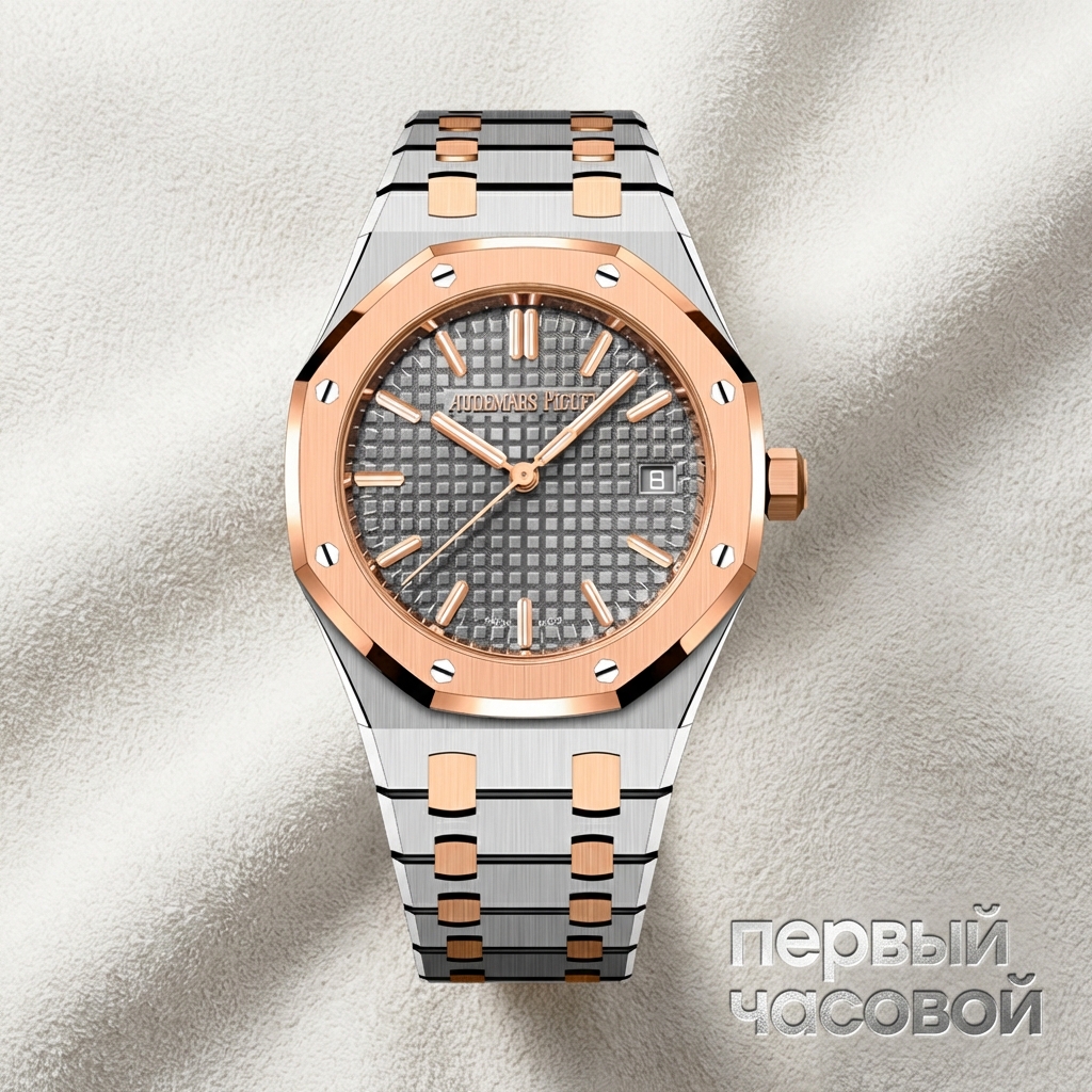 Audemars Piguet Royal Oak Steel Gold Grey Dial