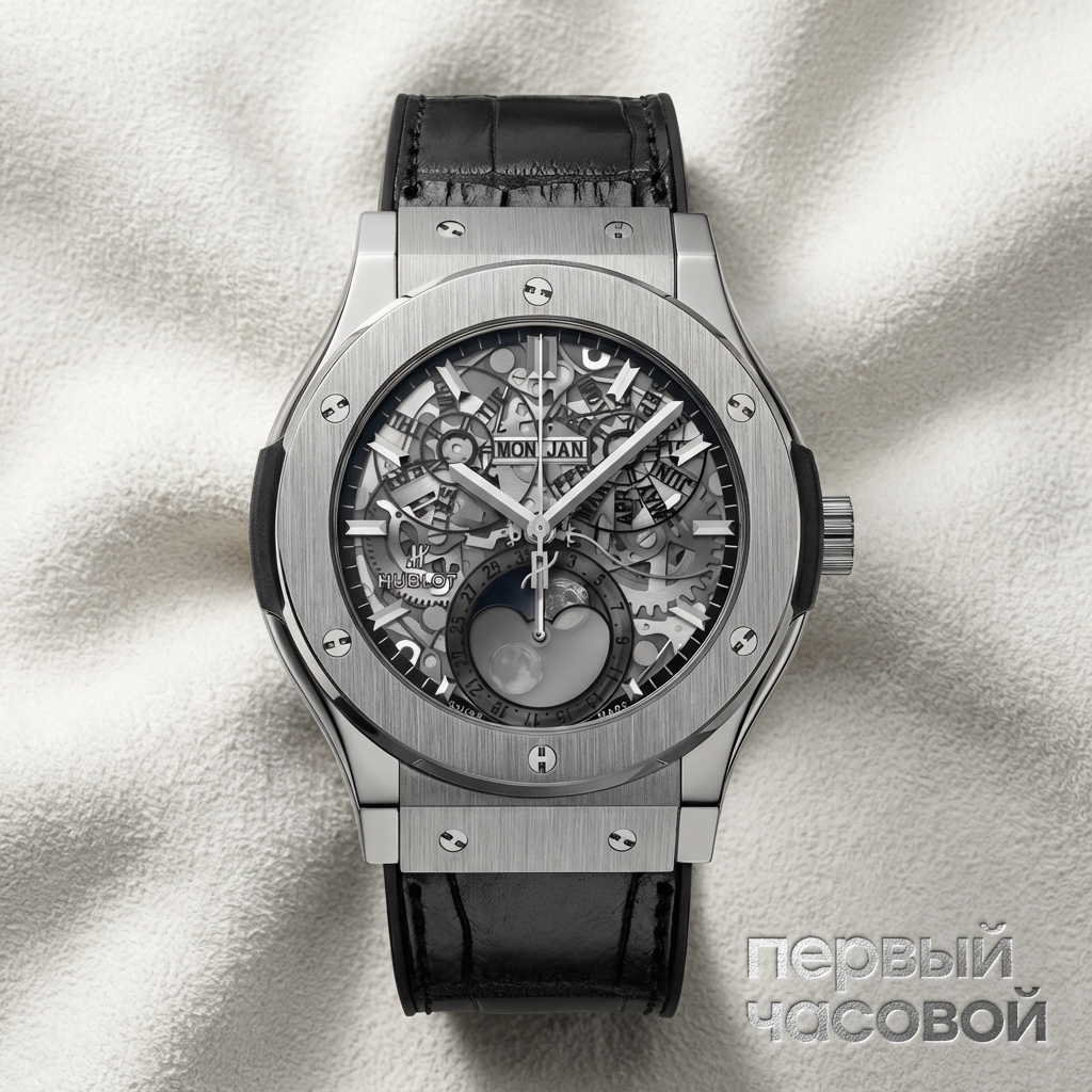 Hublot Classic Fusion Aeromoon Titanium