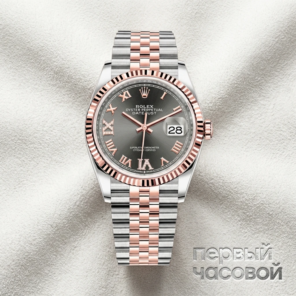 Купить элитные часы Rolex Oyster Perpetual Datejust 36 Mm Rolesor Oystersteel And Rose Gold 126231: в наличии в Москве!