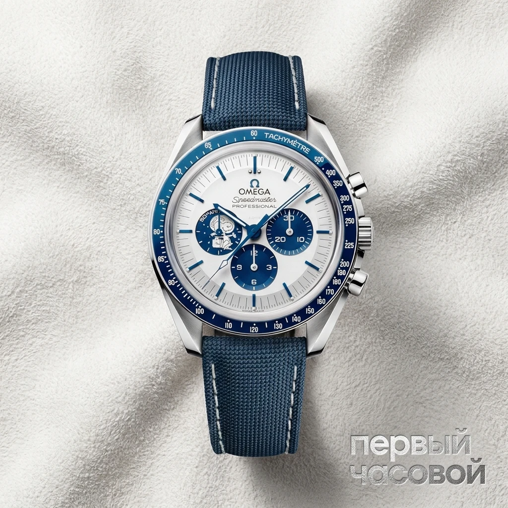 Купить элитные часы Omega Speedmaster Snoopy 310.32.42.50.02.001: в наличии в Москве!