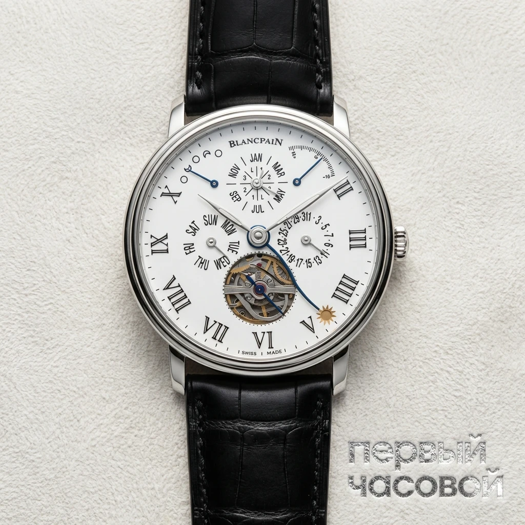 Купить элитные часы Blancpain Villeret Equation Du Temps Marchante 6638 3431 55B: в наличии в Москве!