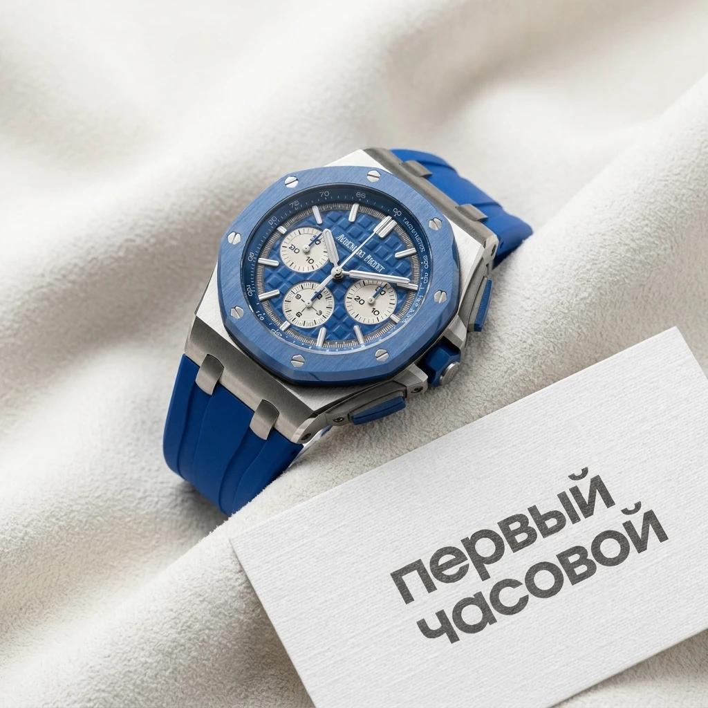 Купить элитные часы Audemars Piguet Royal Oak Concept Flying Tourbillon GMT BLUE 26589IO.OO.D030CA.01: в наличии в Москве!