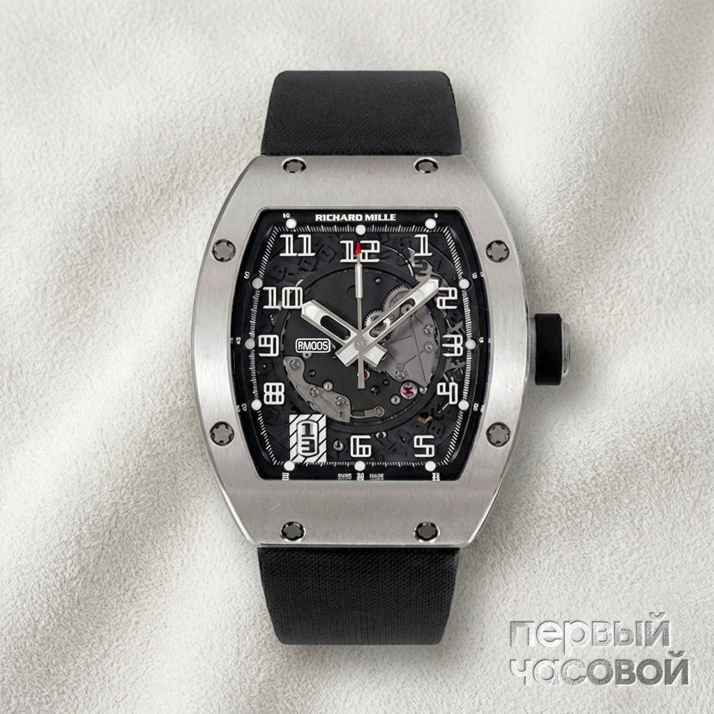 Купить элитные часы Richard Mille White Gold RM 005-1 White Gold: в наличии в Москве!