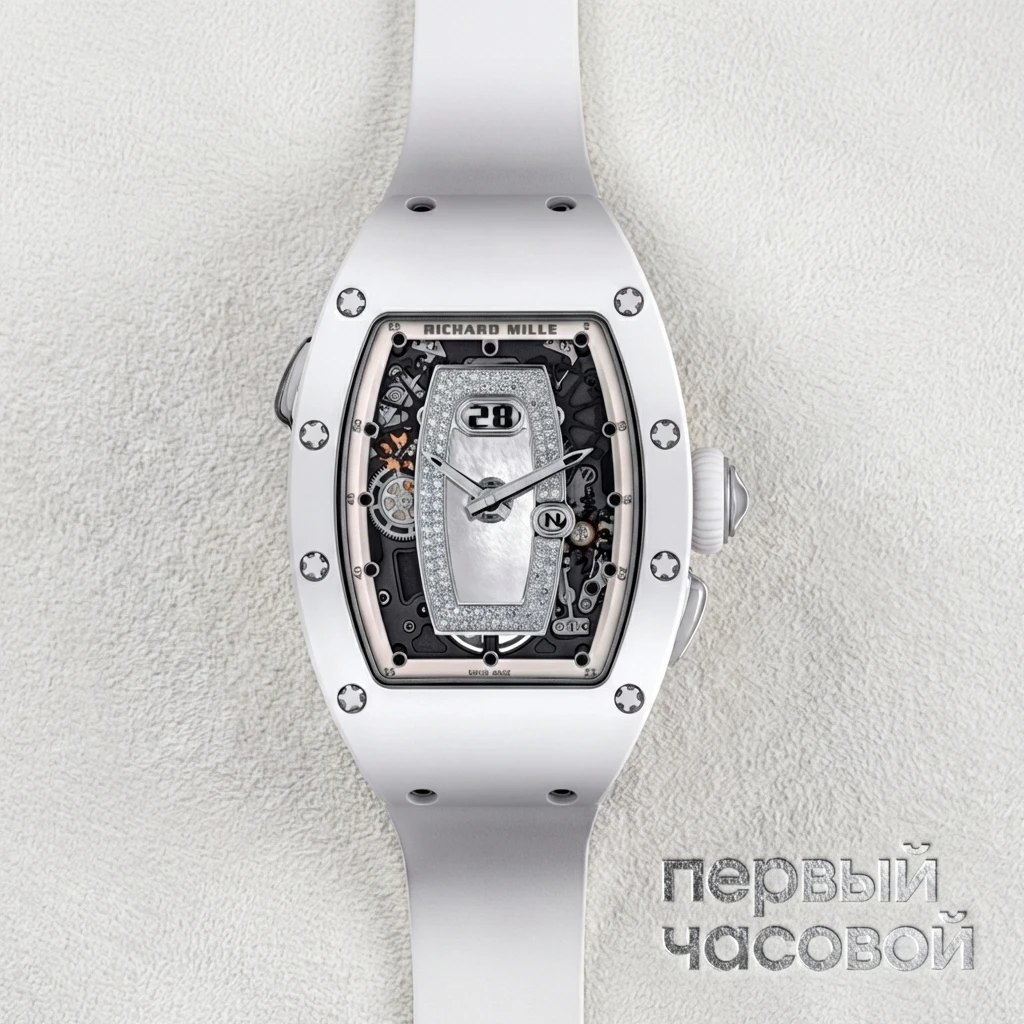Купить элитные часы Richard Mille White Ceramic Rm 037 RM037: в наличии в Москве!