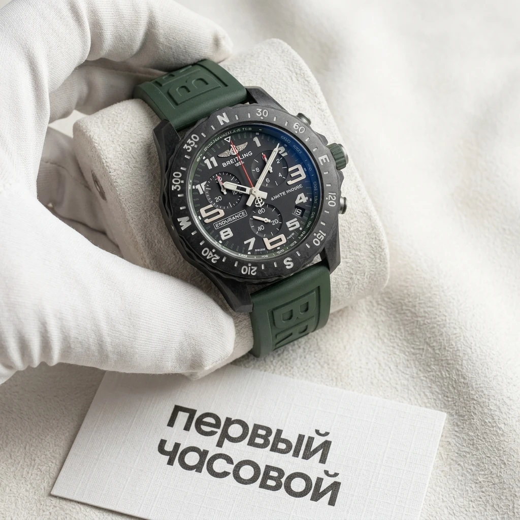 Купить элитные часы Breitling Endurance Pro Breitlight Green X82310D31B1S1: в наличии в Москве!