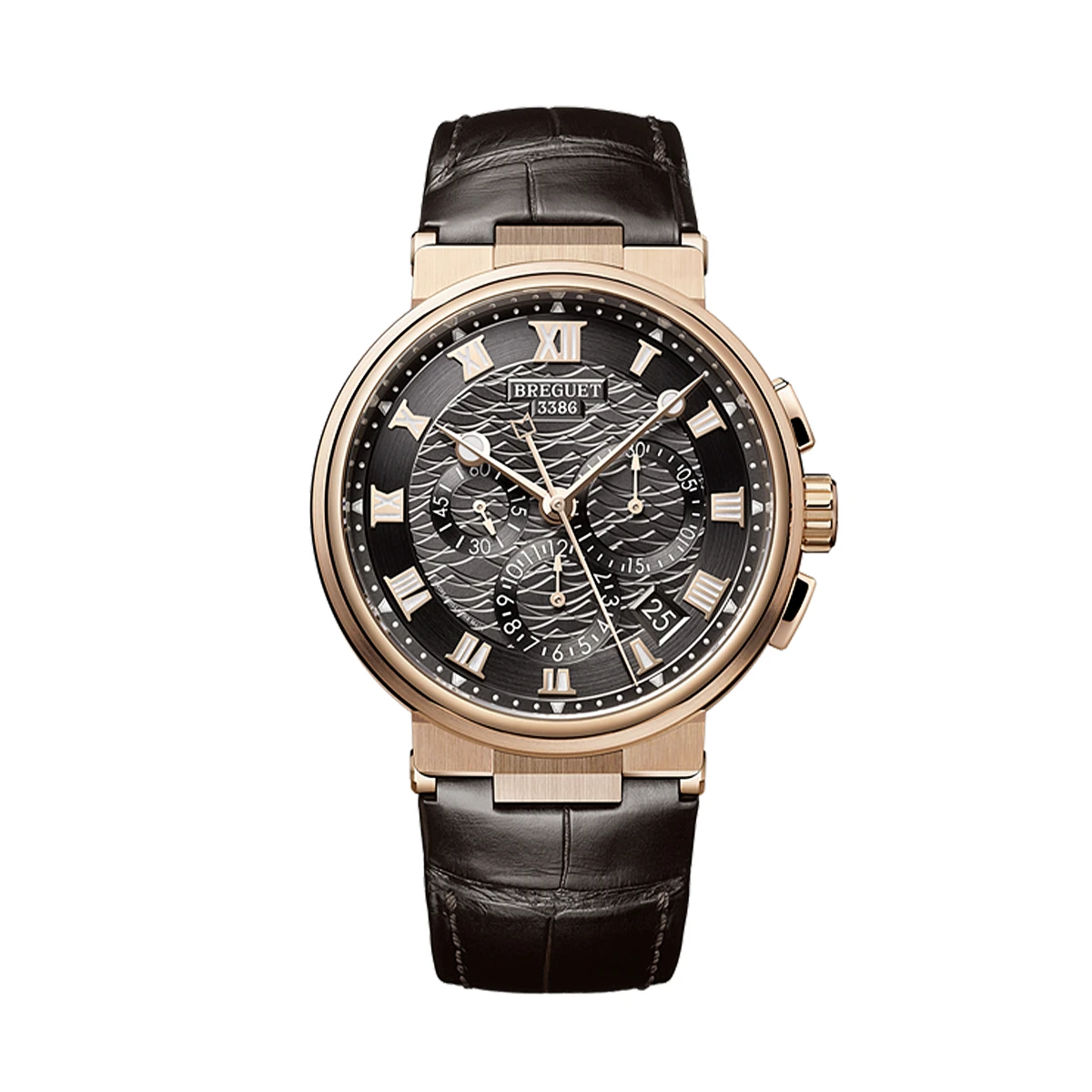 Купить элитные часы Breguet Marine Chronograph Rose Gold 5527BR/G3/9WV: в наличии в Москве!