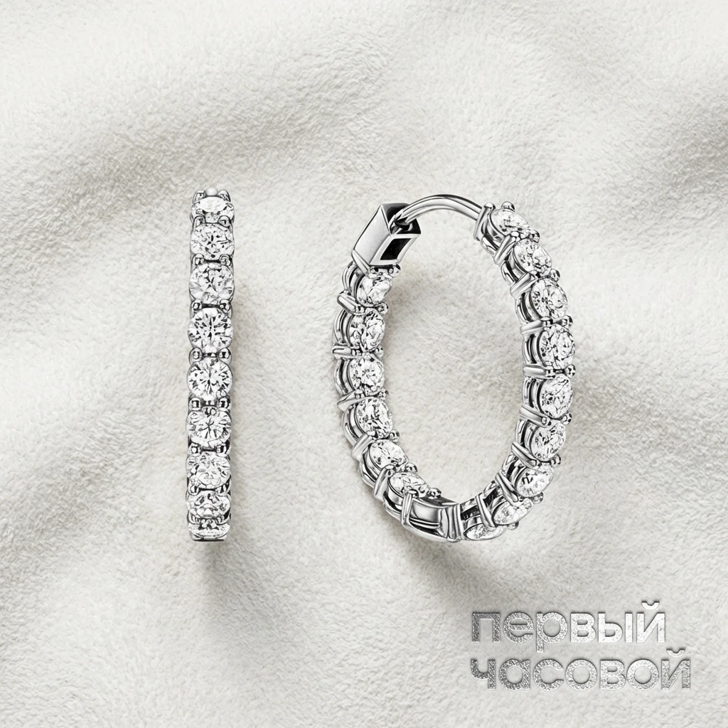 Купить украшение Tiffany &amp; Co Hoop Earrings 25784782: в наличии в Москве!