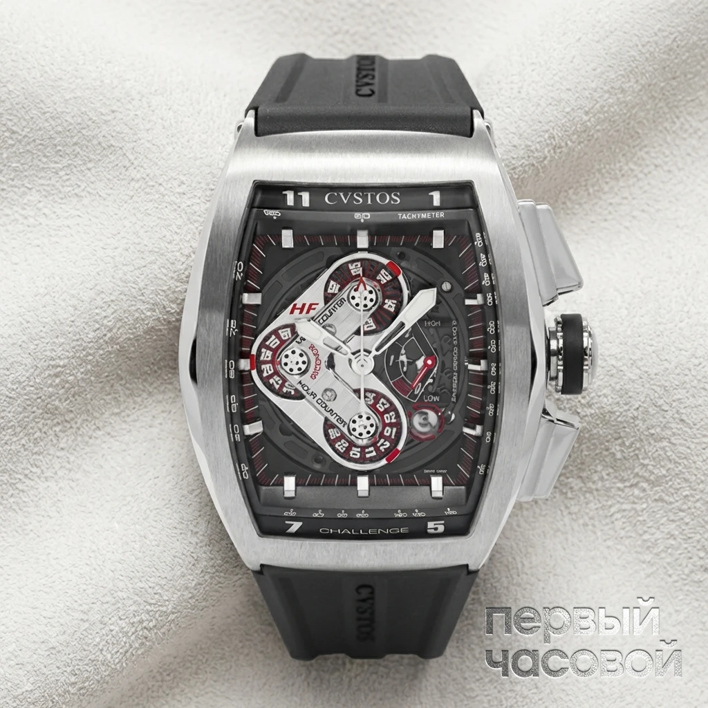 Купить элитные часы Cvstos Challenge GT Chrono HF Steel  : в наличии в Москве!