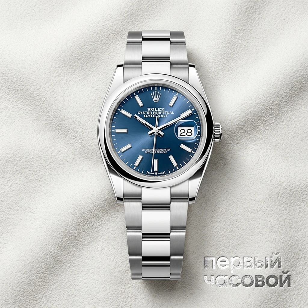 Купить элитные часы Rolex Oyster Perpetual  Datejust 36мм Blue Dial Oyster Bracelet 126200: в наличии в Москве!