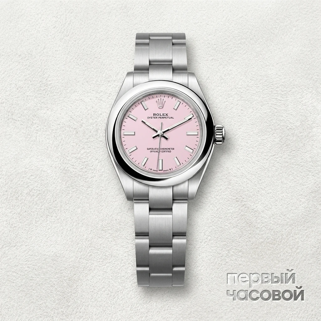 Купить элитные часы Rolex Oyster 28mm Pink Dial 276200-0009: в наличии в Москве!