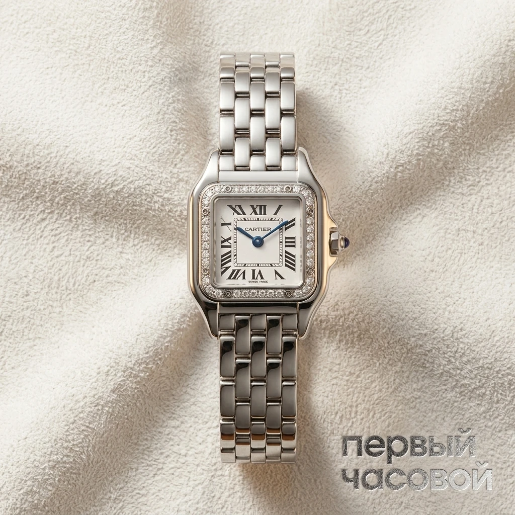 Купить элитные часы Cartier Panthere Small Diamond Bezel W4PN0016: в наличии в Москве!