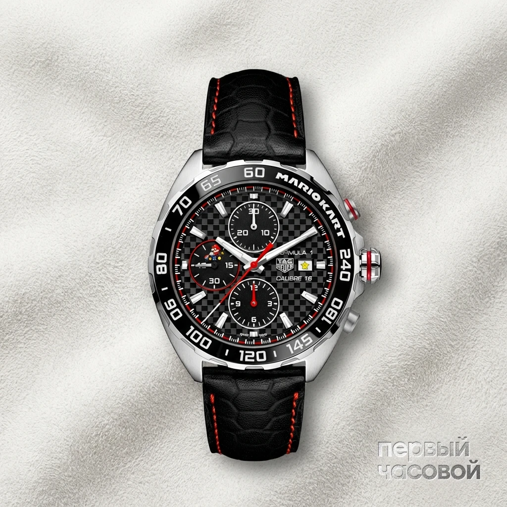 Купить элитные часы Tag Heuer Formula 1 X Mario Kart Limited Edition CAZ201E.FC6517: в наличии в Москве!