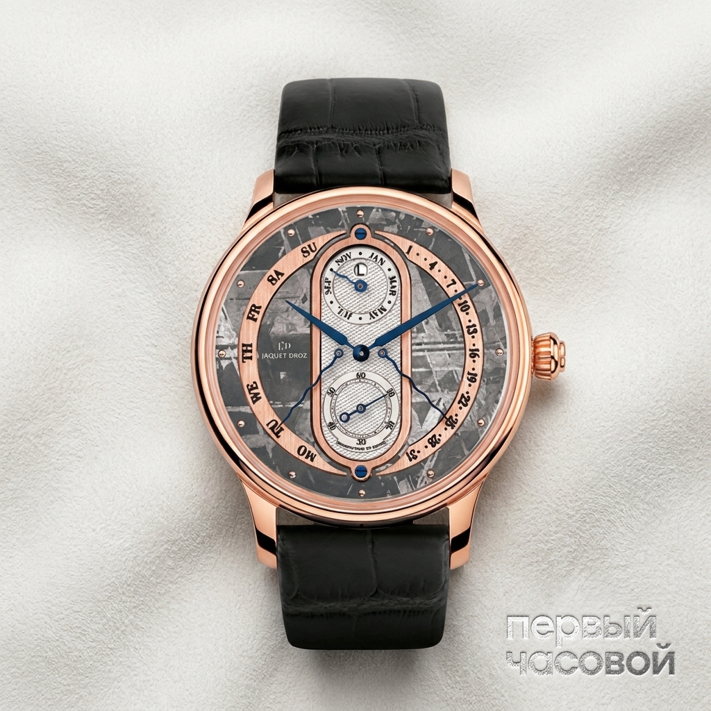 Jaquet Droz Astrale Eclipse Quantieme Perpetuel Perpetual Calendar Meteorite Limited Edition 8
