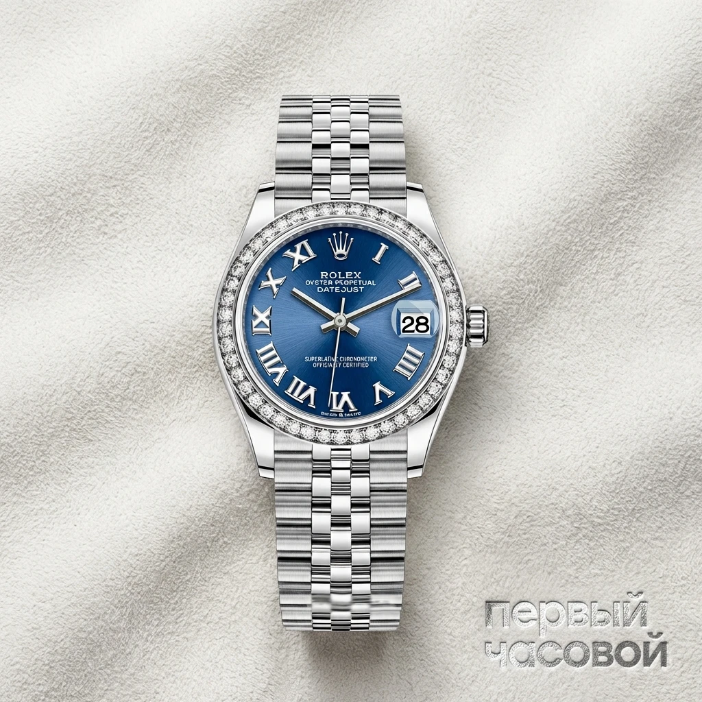 Rolex Datejust Datejust 31Mm Steel And White Gold 278384RBR
