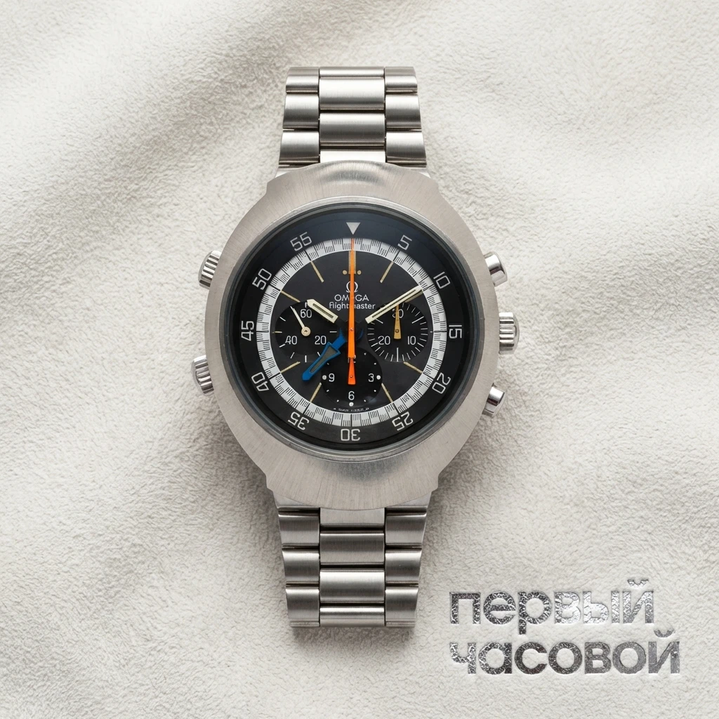 Купить элитные часы Omega Vintage 1970 Omega Flightmaster  145.036: в наличии в Москве!