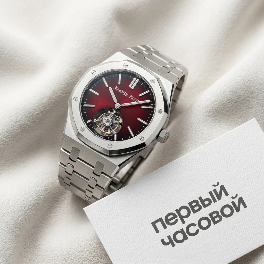 Купить элитные часы Audemars Piguet Royal Oak Selfwinding Flying Tourbillon 26730ST.OO.1320ST.05: в наличии в Москве!