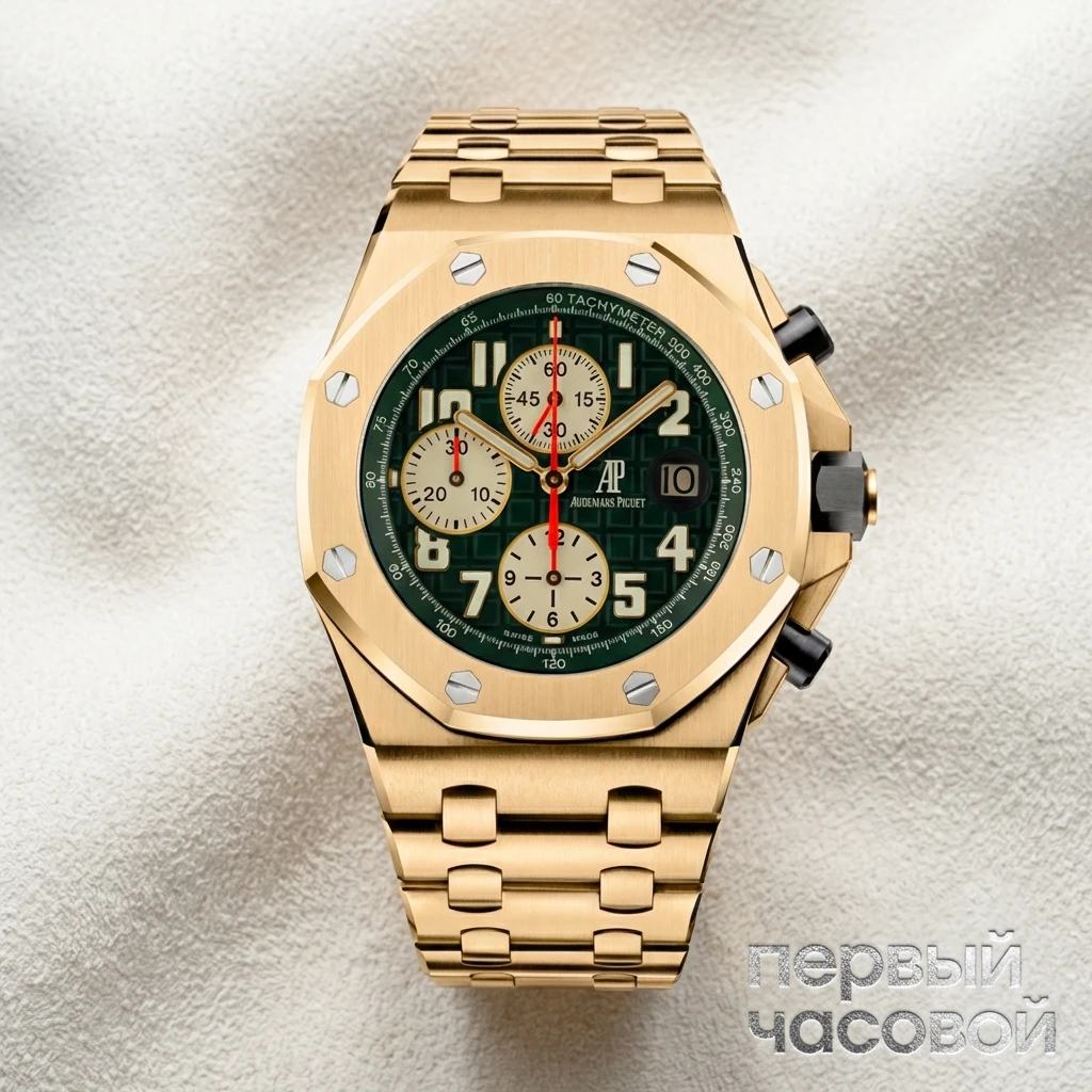 Купить элитные часы Audemars Piguet Royal Oak Offshore 	Montenapoleone Yellow Gold 26194BA.OO.D038CR.01: в наличии в Москве!