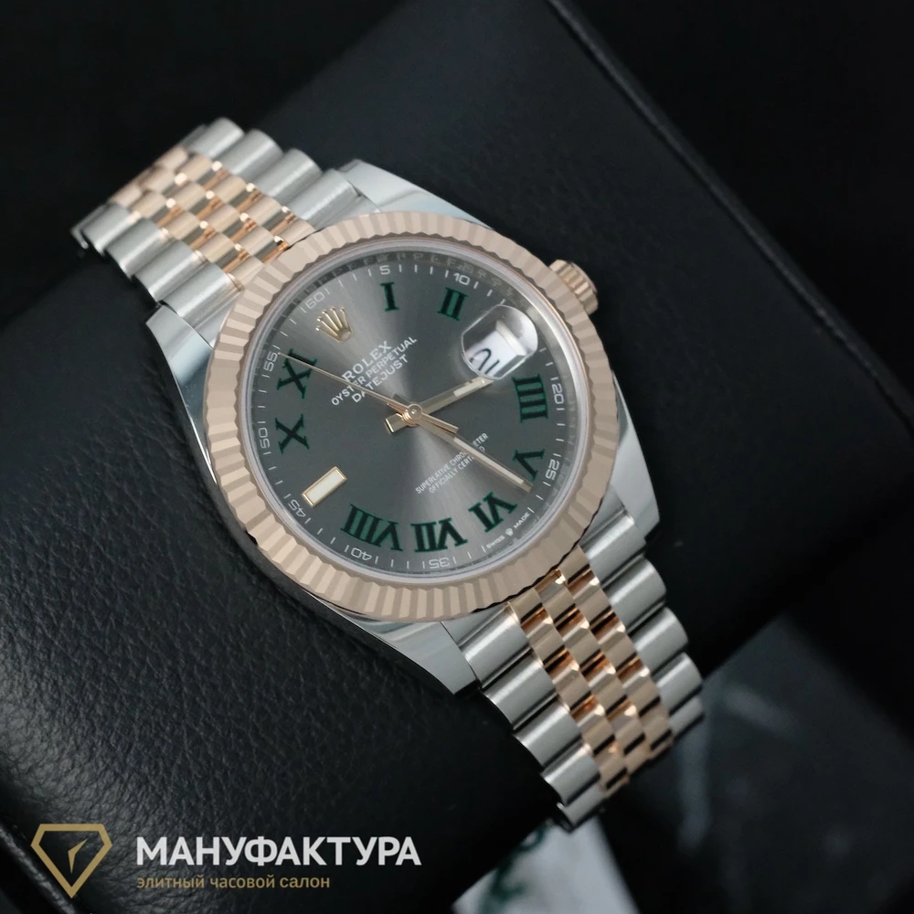 Купить элитные часы Rolex Datejust 41mm Wimbledon 2022 126331: в наличии в Москве!