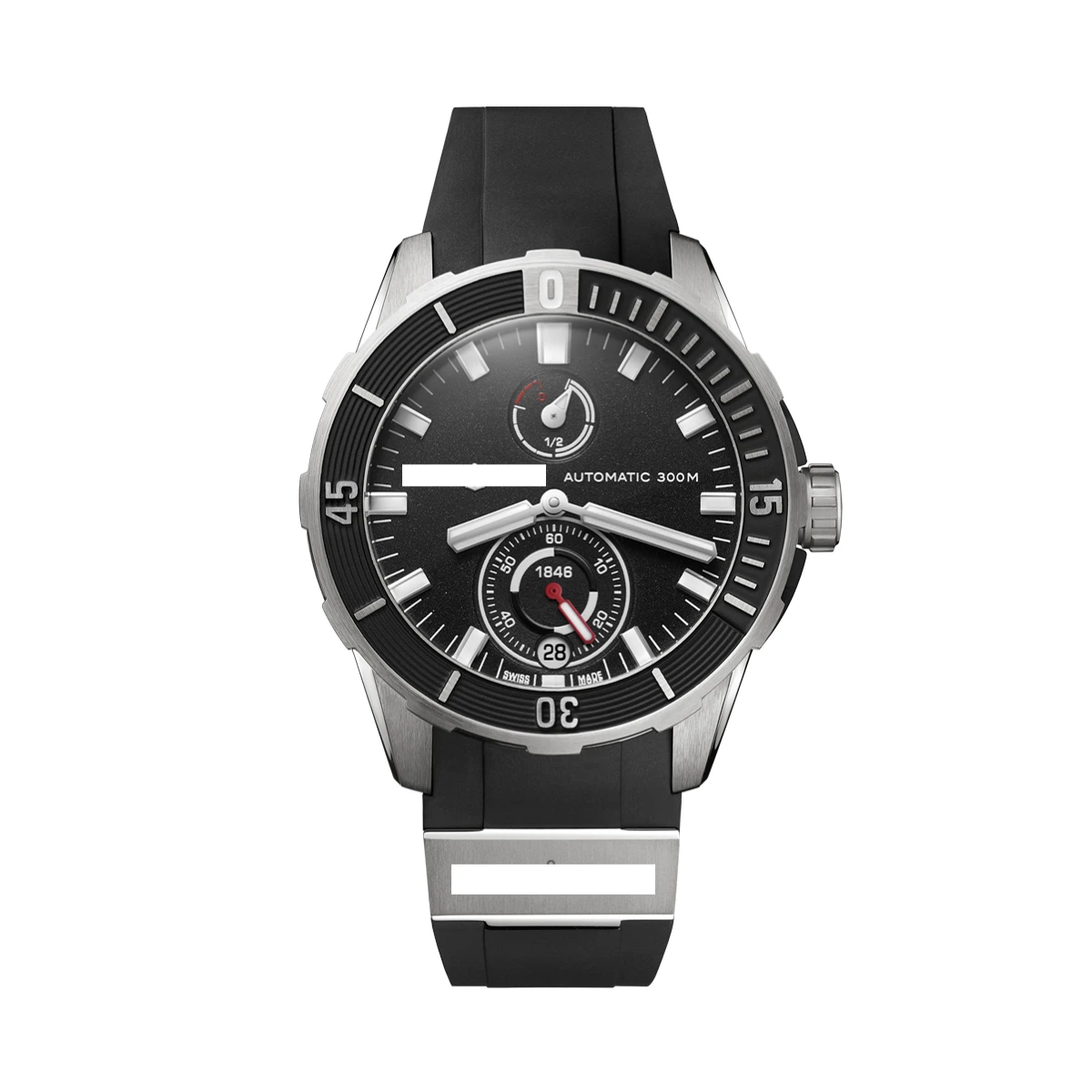 Купить элитные часы Ulysse N Diver Chronometer Black 1183-170-3/92: в наличии в Москве!