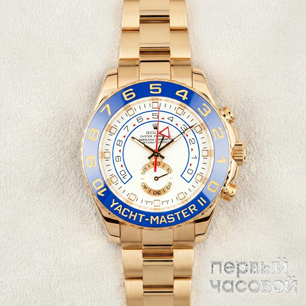 Купить элитные часы Rolex Yacht-Master II Regatta Chronograph Yellow Gold 116688: в наличии в Москве!