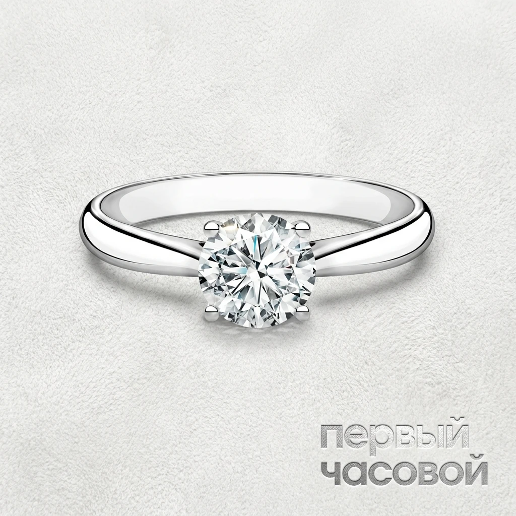Купить украшение Studio jewelry Кольцо 1,01 ct. H/Si1 (3 Excellent) : в наличии в Москве!