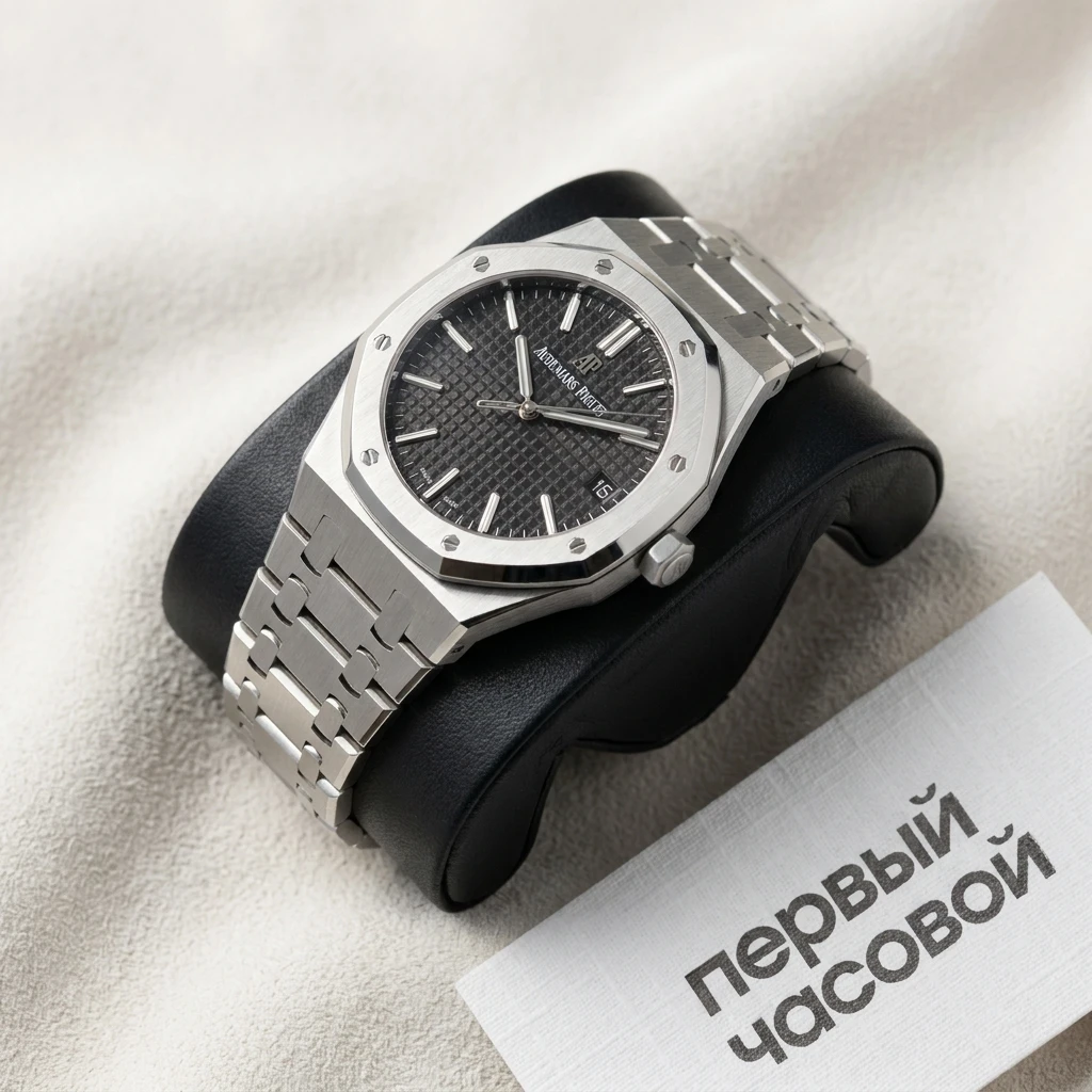 Купить элитные часы Audemars Piguet Royal Oak Selfwinding 41Mm Black Dial 15510ST.OO.1320ST.07: в наличии в Москве!