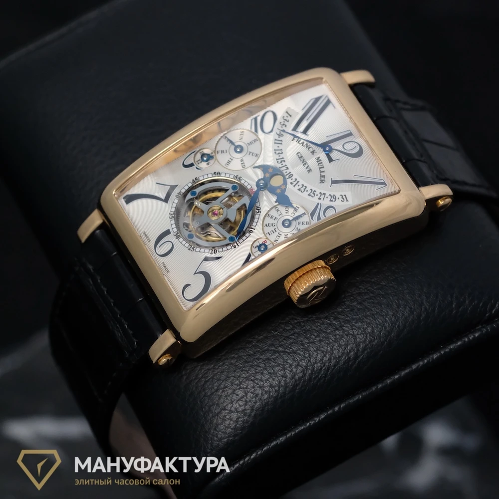 Купить элитные часы Franck Muller Perpetual Calendar Rose Gold Silver Dial 1350 T QP: в наличии в Москве!