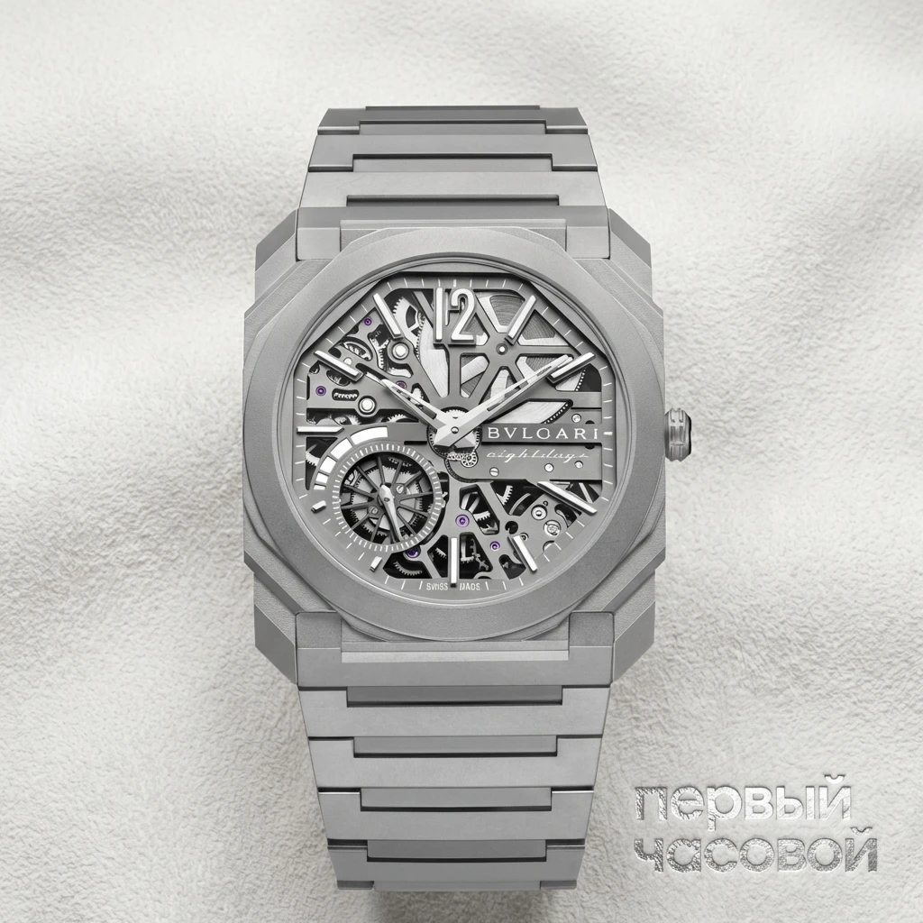 Купить элитные часы Bvlgari Octo Finissimo Skeleton 103610: в наличии в Москве!