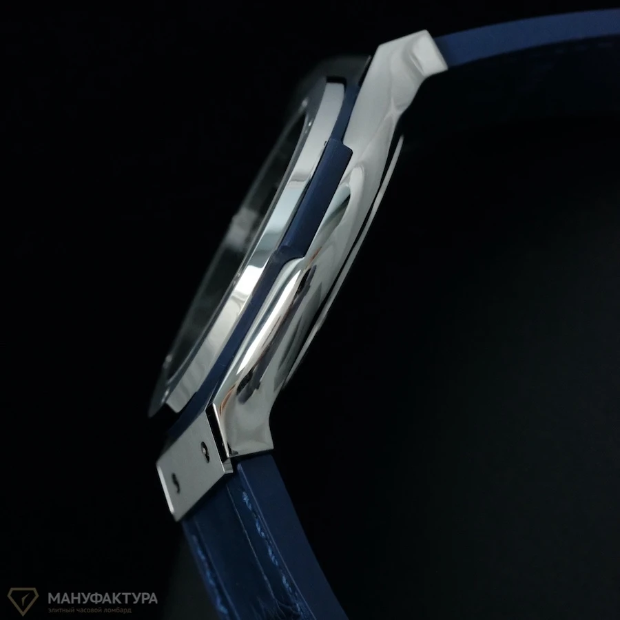 Купить элитные часы Hublot Classic Fusion Blue Titanium 45 mm 511.NX.7170.LR: в наличии в Москве!