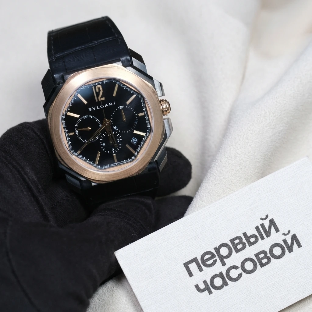 Купить элитные часы Bvlgari Octo Velocissimo 41Mm Moscow Limited Edition : в наличии в Москве!