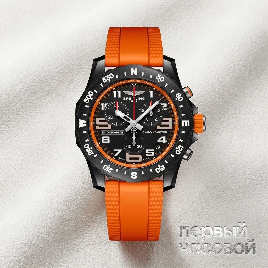 Купить элитные часы Breitling Endurance Pro Breitlight Orange X82310A51B1S2: в наличии в Москве!