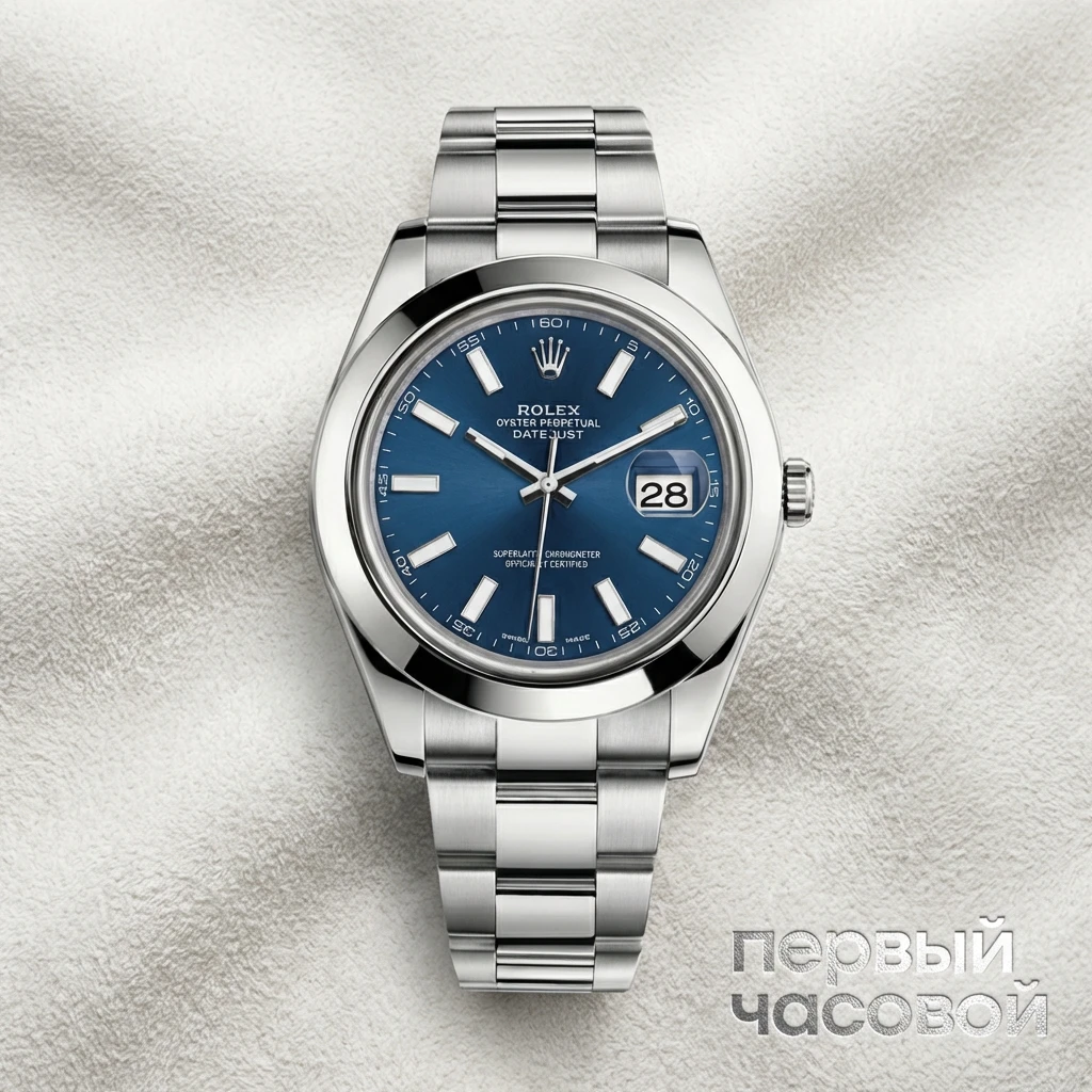 Купить элитные часы Rolex Datejust II Blue Dial Sticks Index 116300: в наличии в Москве!