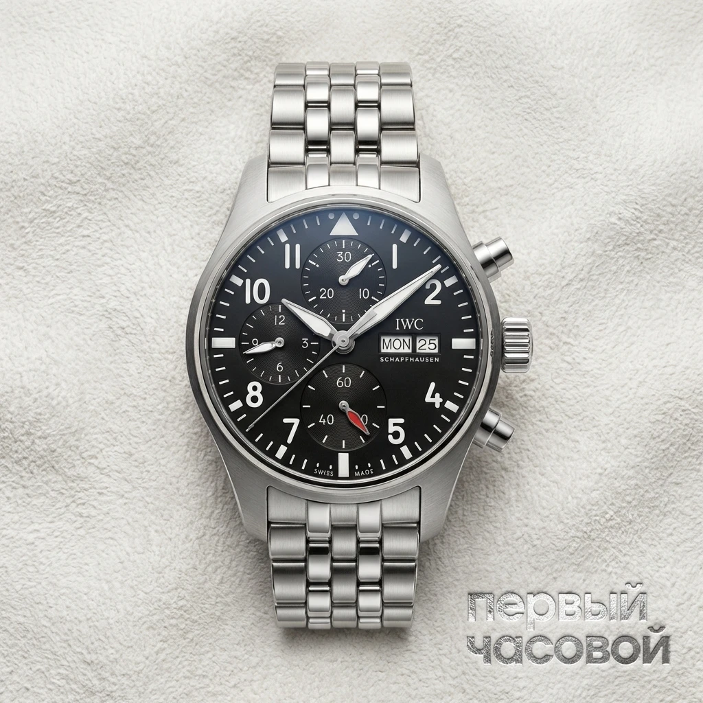 Купить элитные часы Iwc Pilots Watch Chronograph 41 IW388113: в наличии в Москве!