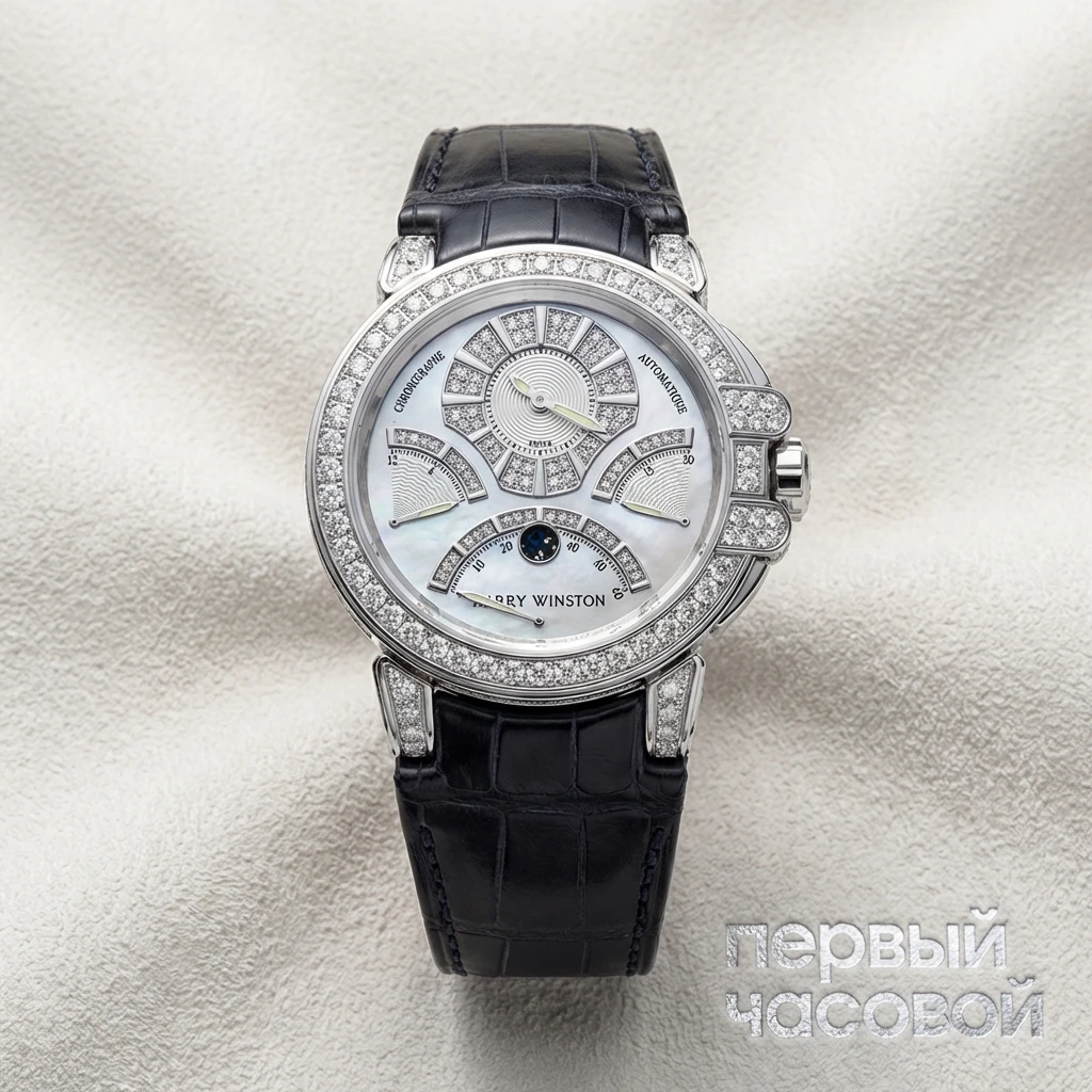 Купить элитные часы Harry Winston Ocean Diamonds 400-MCRA44W: в наличии в Москве!