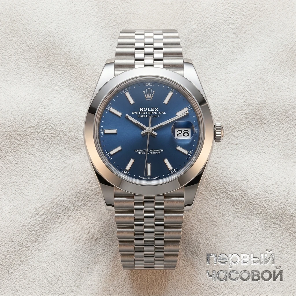 Купить элитные часы Rolex Oyster Perpetual Datejust 41 Mm Blue Sticks Jubilee 126300: в наличии в Москве!