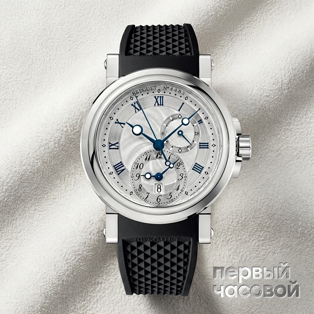 Breguet Marine GMT Steel 5857ST/12/5ZU