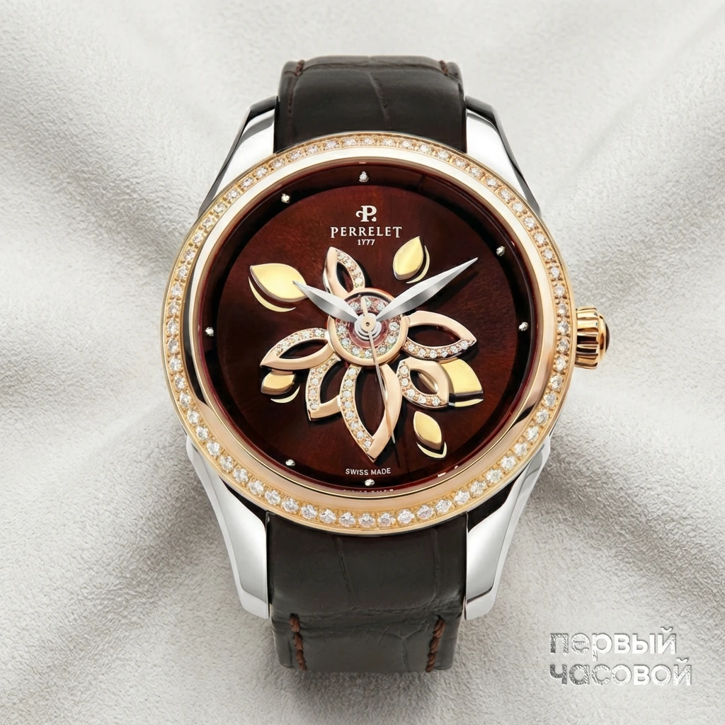 Купить элитные часы Perrelet Diamond Flower Ladies A3016/2: в наличии в Москве!