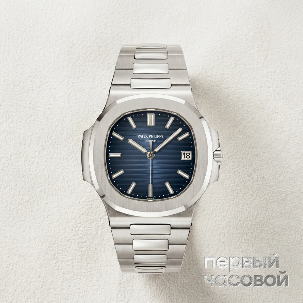 Patek Philippe Nautilus 18K White Gold Blue Dial 5811/1G-001