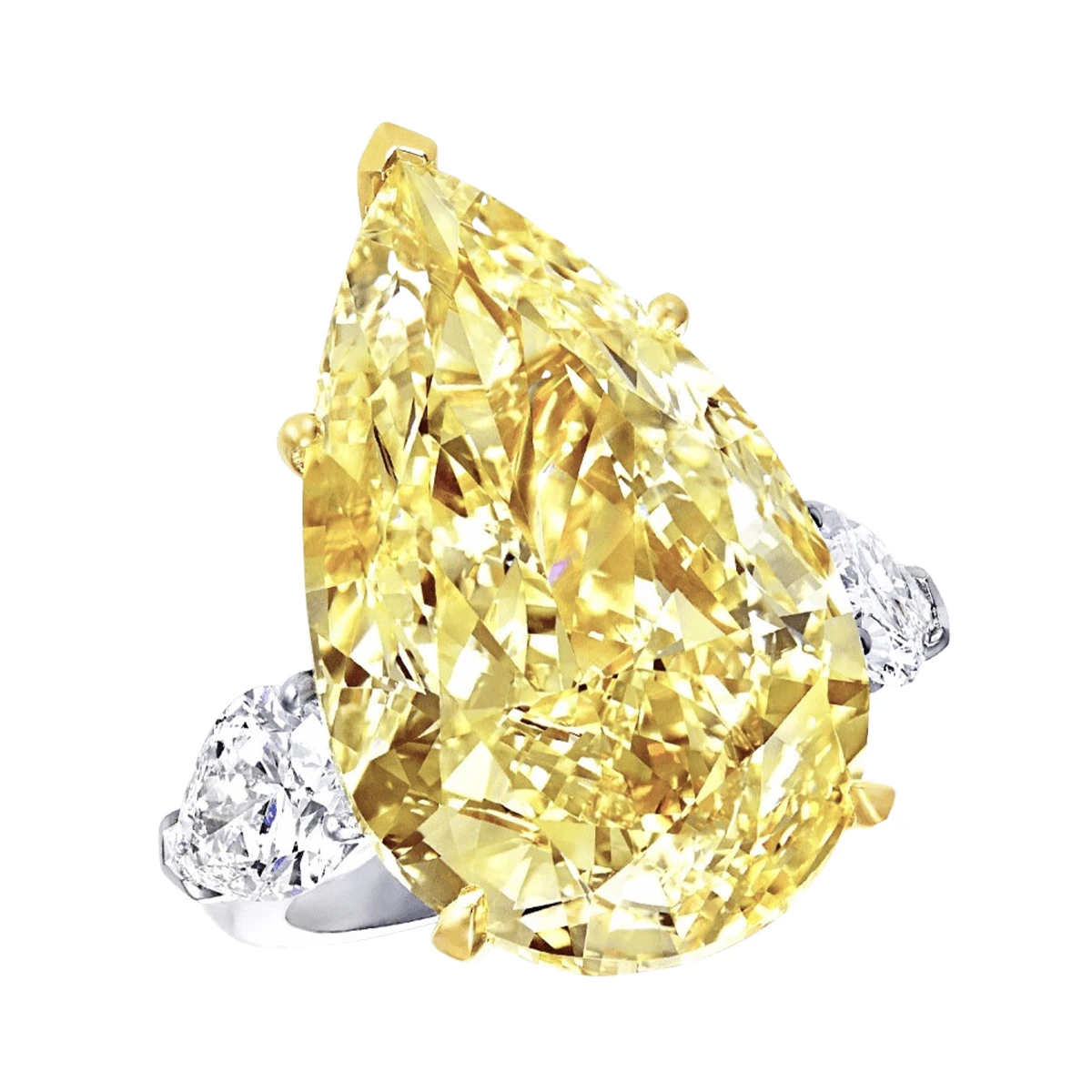 Купить украшение NO NAME Кольцо с бриллиантом 10,10 ct. FIY/SI1 : в наличии в Москве!