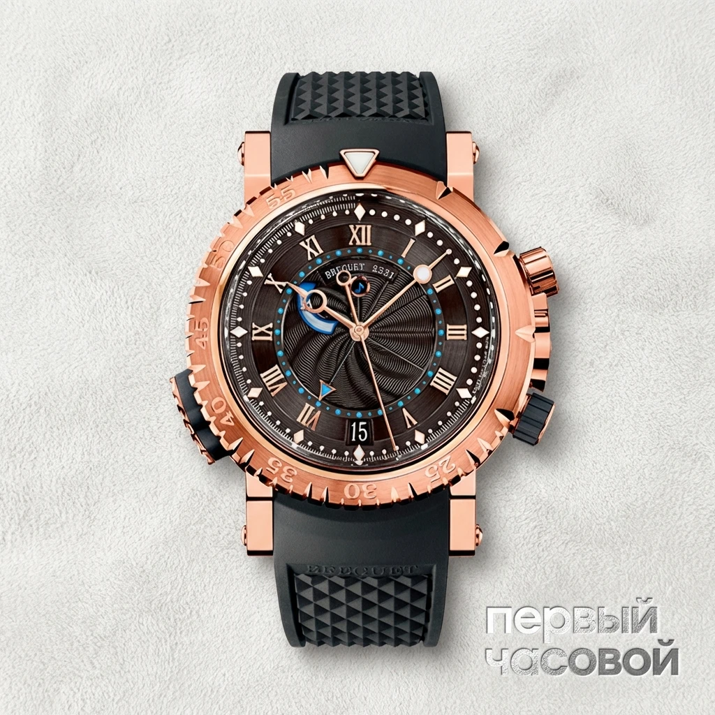 Купить элитные часы Breguet Marine Royale Rose Gold 5847BR/Z2/5ZV: в наличии в Москве!