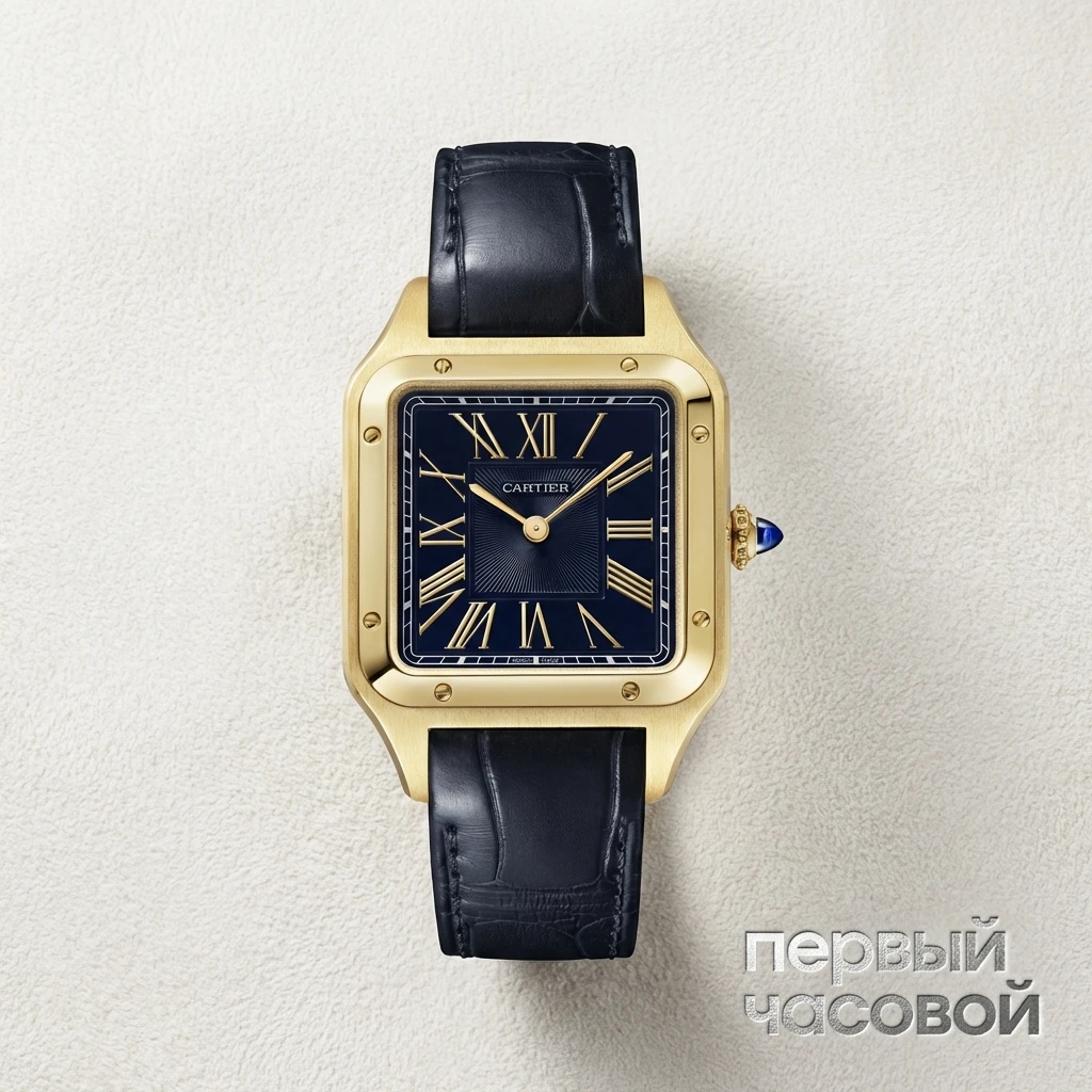 Купить элитные часы Cartier Santos-Dumont Watch WGSA0077: в наличии в Москве!